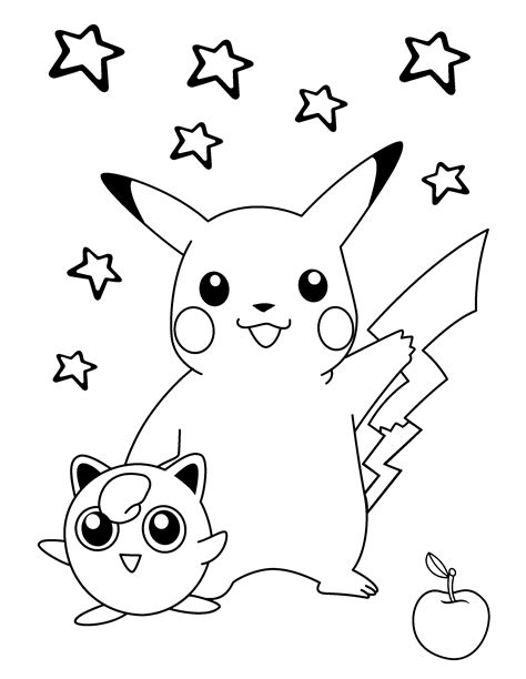 coloring pages of pokemon|3000+ FREE Pokemon Coloring Pages